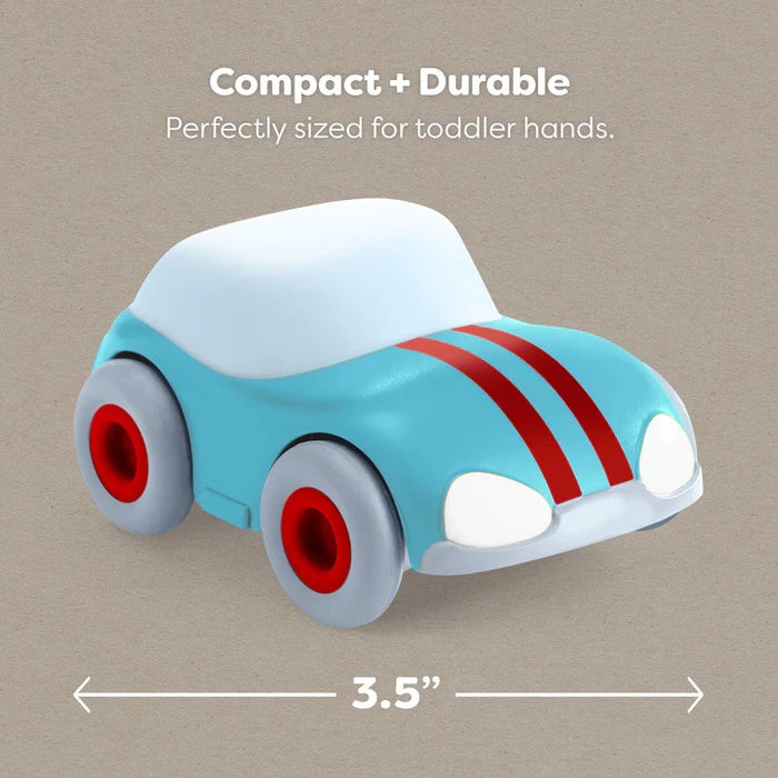 HABA Kullerbu Light Blue Speedster with Momentum Motor