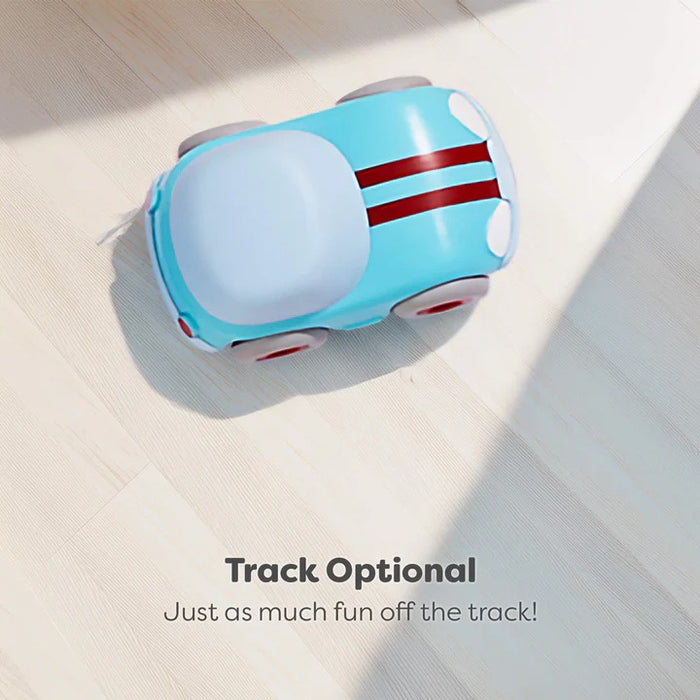 HABA Kullerbu Light Blue Speedster with Momentum Motor