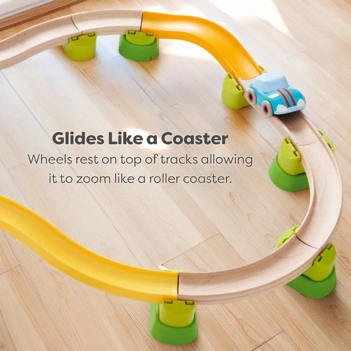 HABA Kullerbu Light Blue Speedster with Momentum Motor