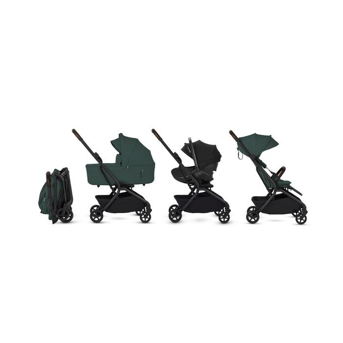 Silver Cross Nia Compact Stroller + Folding Bassinet Bundle: PREORDER Arriving End of January