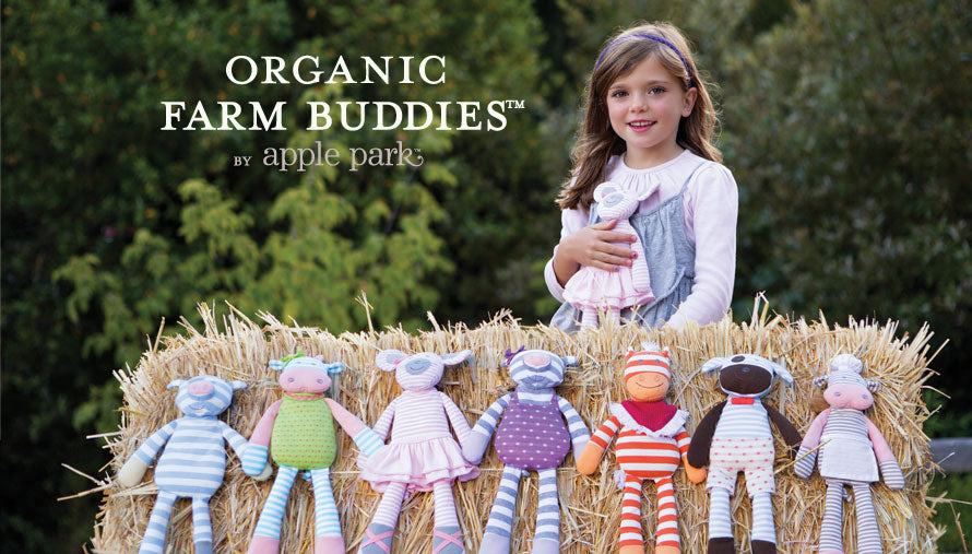 Organic Farm Buddies 14" Plush Toy