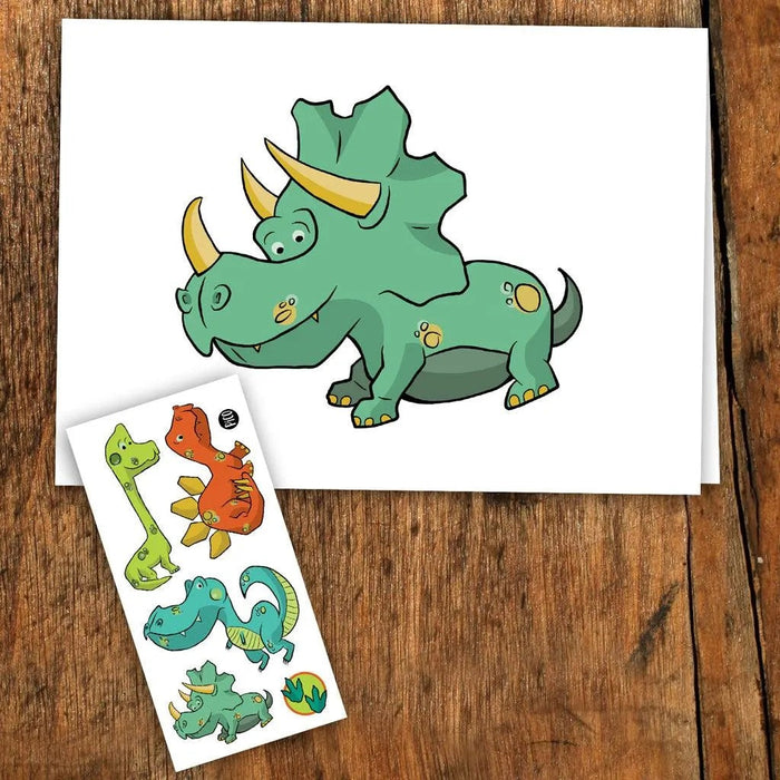 Pico Tatoo Greeting Card - Dinos
