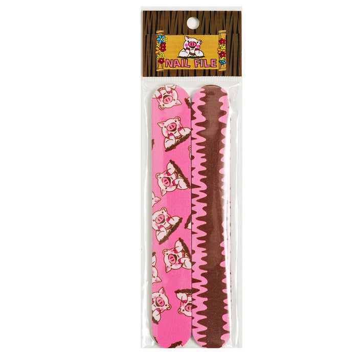 Piggy Paint Nail File 2pk