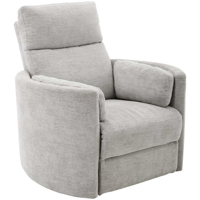 Meridian Luxe Power Swivel Glider Recliner with Power Headrest