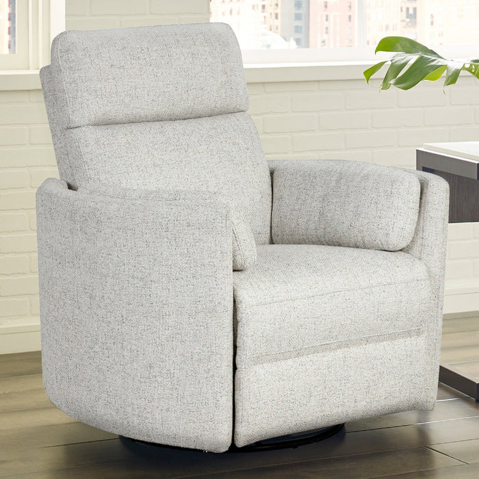 Meridian Luxe Power Swivel Glider Recliner with Power Headrest