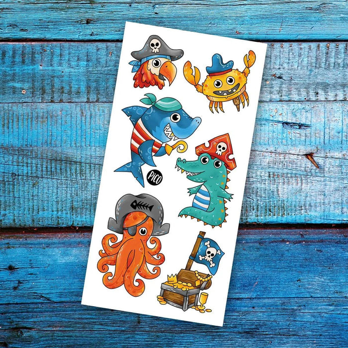 Pico Temporary Tattoos - Alfred the Pirate