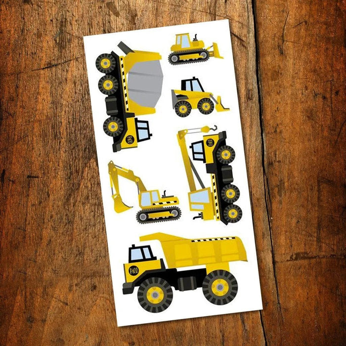 Pico Temporary Tattoos - Brummmm... The Trucks