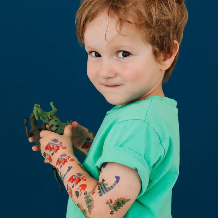 Pico Temporary Tattoos - Colorful Dinosaurs
