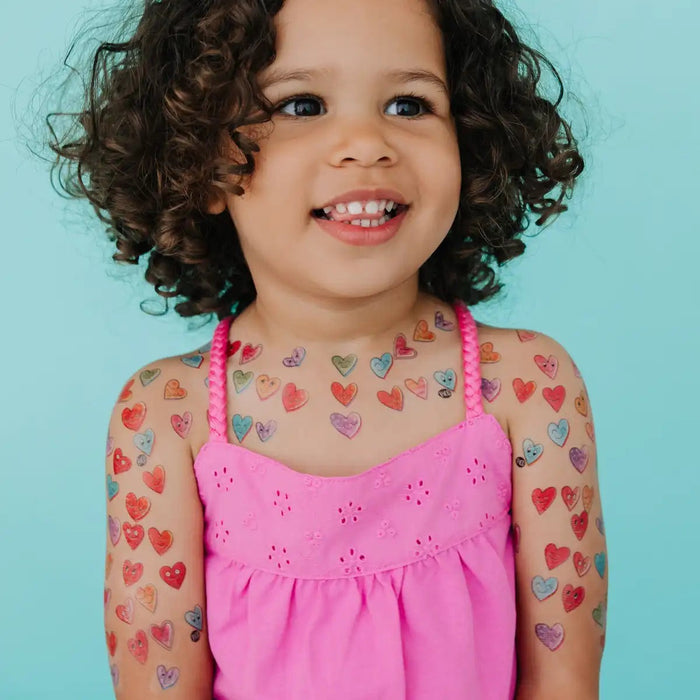 Pico Temporary Tattoos - Friendly Little Hearts