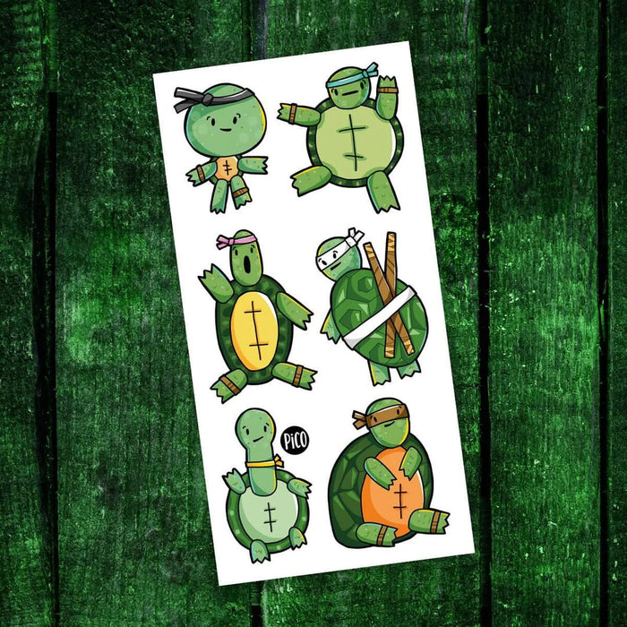 Pico Temporary Tattoos - Friendly Ninjas