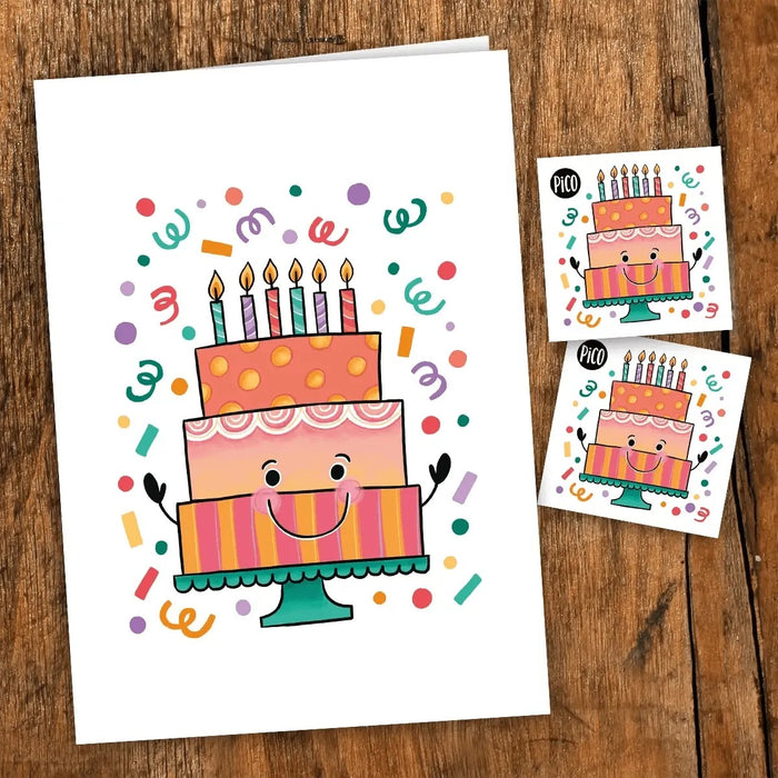 Pico Tatoo Greeting Card - Happy Birthday