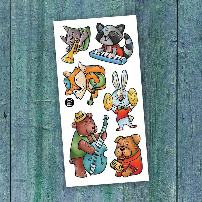 Pico Temporary Tattoos - Animal Band