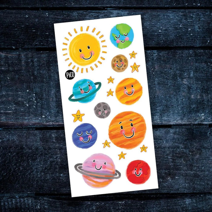 Pico Temporary Tattoos - Our Solar System