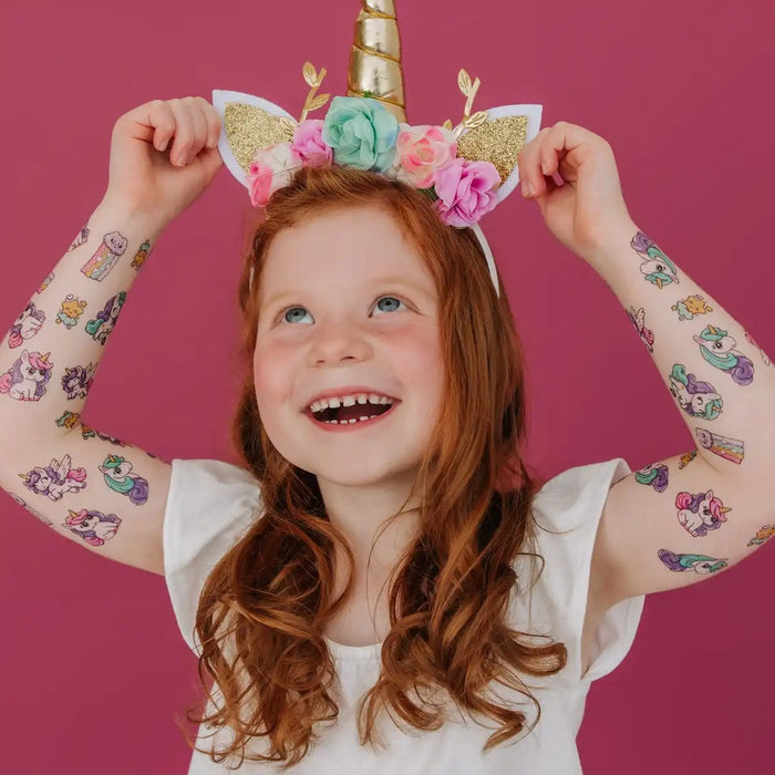 Pico Temporary Tattoos - Rainbow Ponies