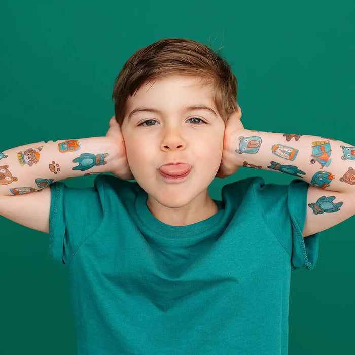 Pico Temporary Tattoos - Smiley Bears