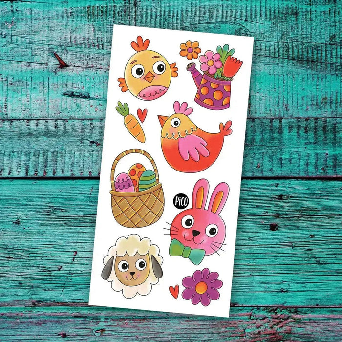 Pico Temporary Tattoos - Springtime Friends
