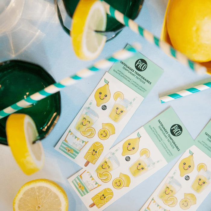 Pico Temporary Tattoos - Sweet Lemonade