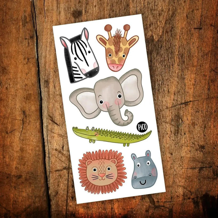 Pico Temporary Tattoos - Sweet Safari