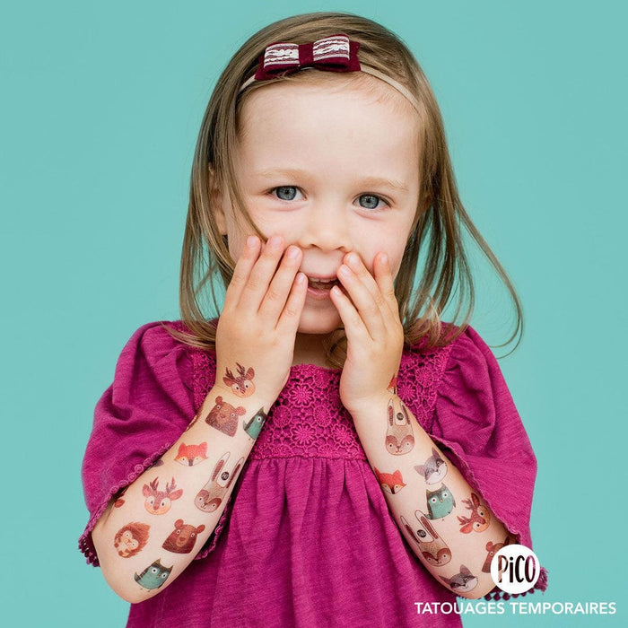 Pico Temporary Tattoos - The Animals of the Forest