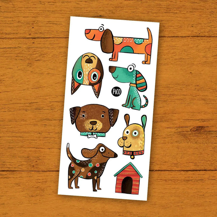 Pico Temporary Tattoos - The Cute Dogs