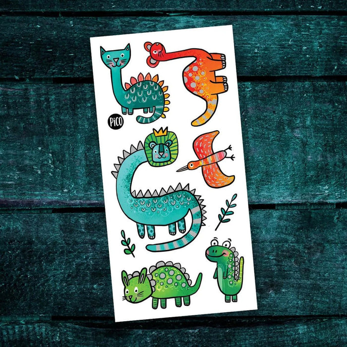 Pico Temporary Tattoos - The DinoZanimals