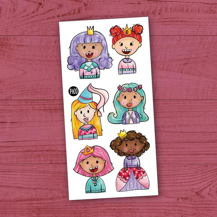 Pico Temporary Tattoos - The Mischievous Princesses