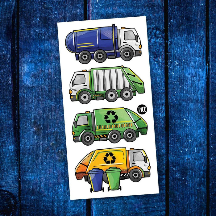 Pico Temporary Tattoos - The Recycling Trucks