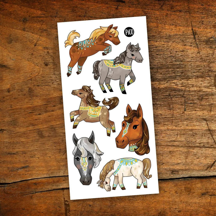 Pico Temporary Tattoos - The Wild Horse