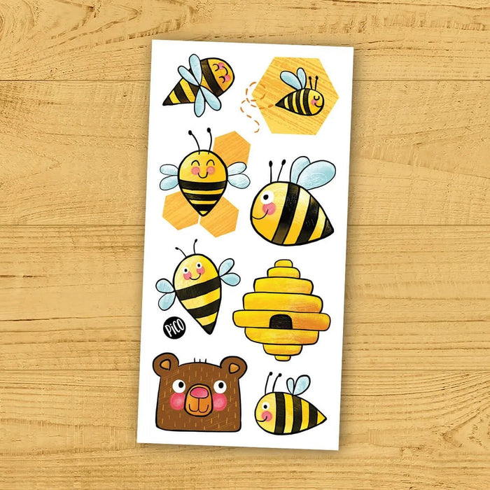 Pico Temporary Tattoos - Worker Bees