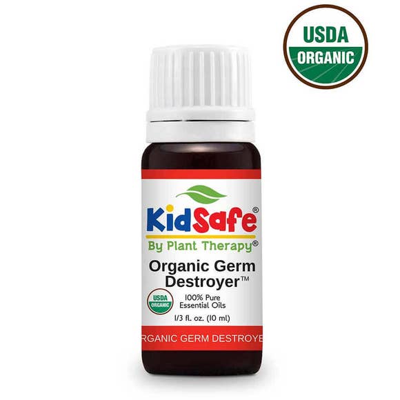 Plant Therapy Organic Germ Destroyer KidSafe Essential Oil Blend 10 mL