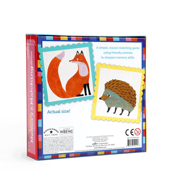 eeBoo Animal Memory & Matching Game