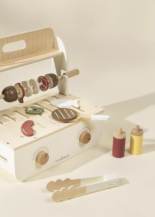 Coco Village Wooden Barbecue Playset and Accessories