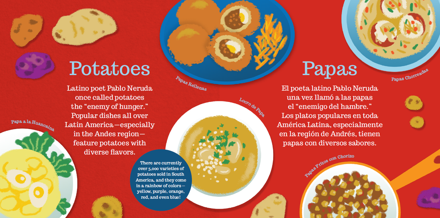 Proud to Be Latino: Food/Comida Bilingual Board Book