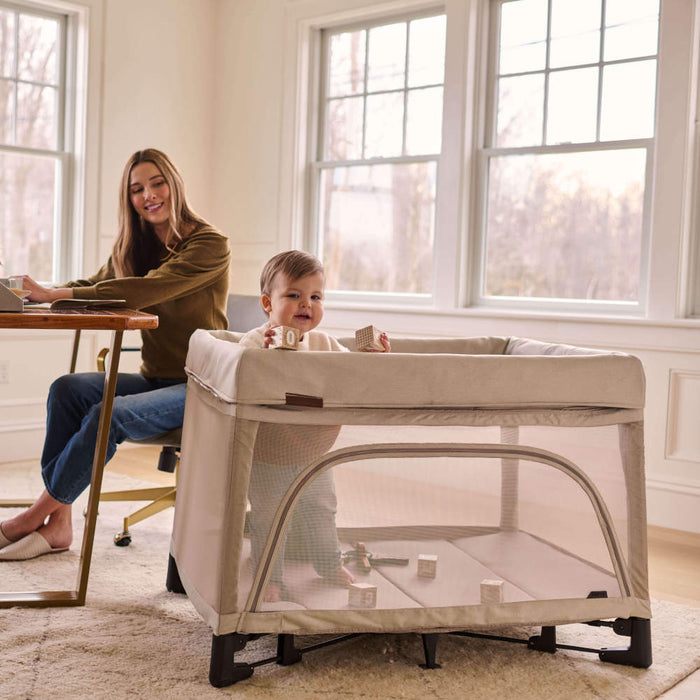 uppababy portable bassinet UPPAbaby Remi Bedside Bassinet + Playard + Travel Crib — Enlightened Baby