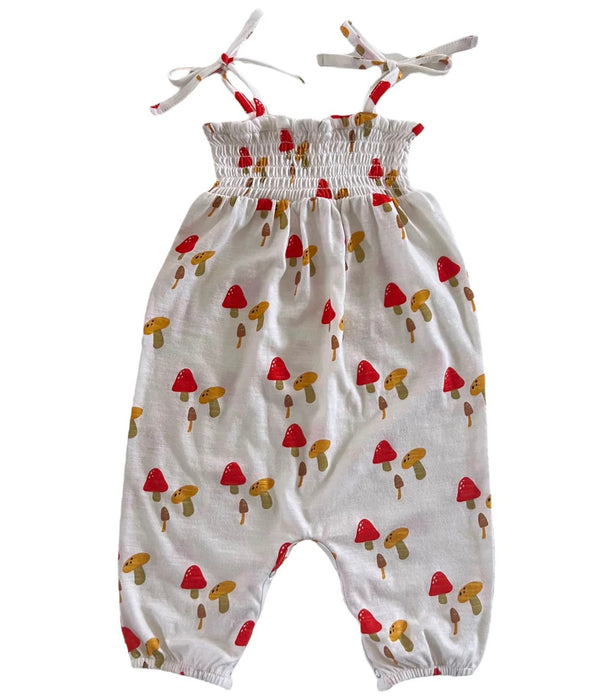 SIIX Organic Smocked Jumpsuit