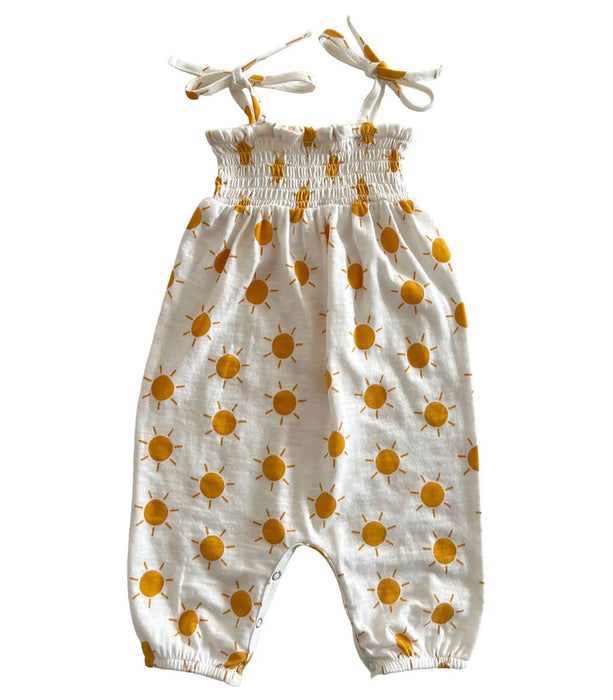 SIIX Organic Smocked Jumpsuit