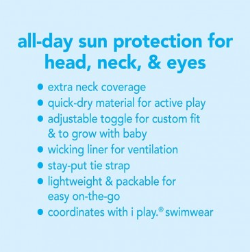 iPlay Flap Sun Protection Hat