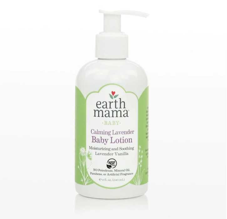 Earth Mama Organics Calming Lavender Baby Lotion