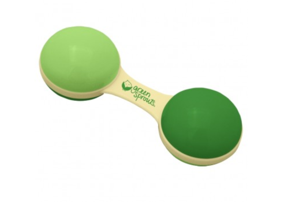 Green Sprouts Sprout Ware® Dumbbell Rattle Made From Plants