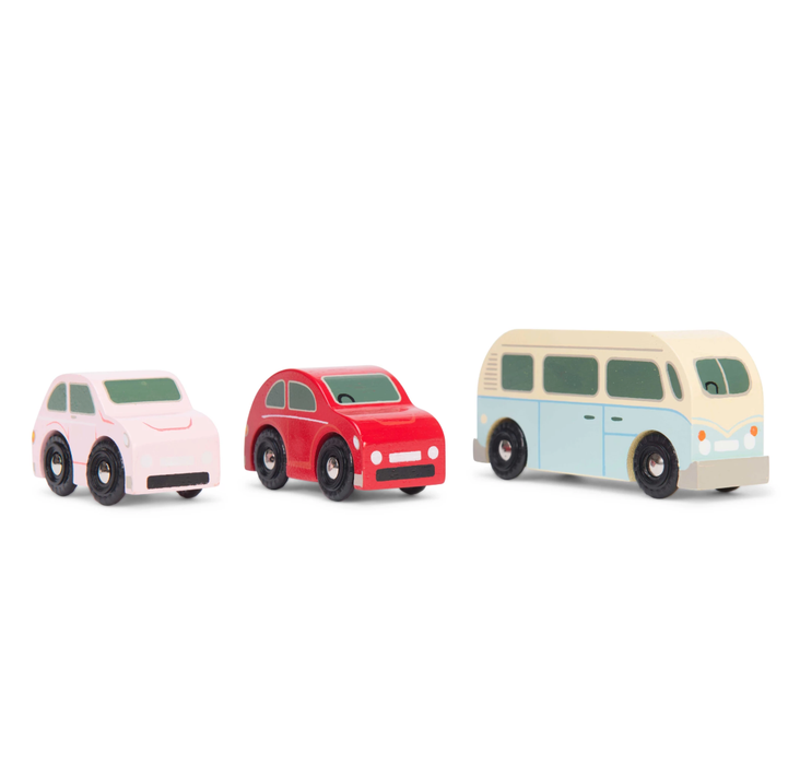 Le Toy Van Retro Metro Car Set