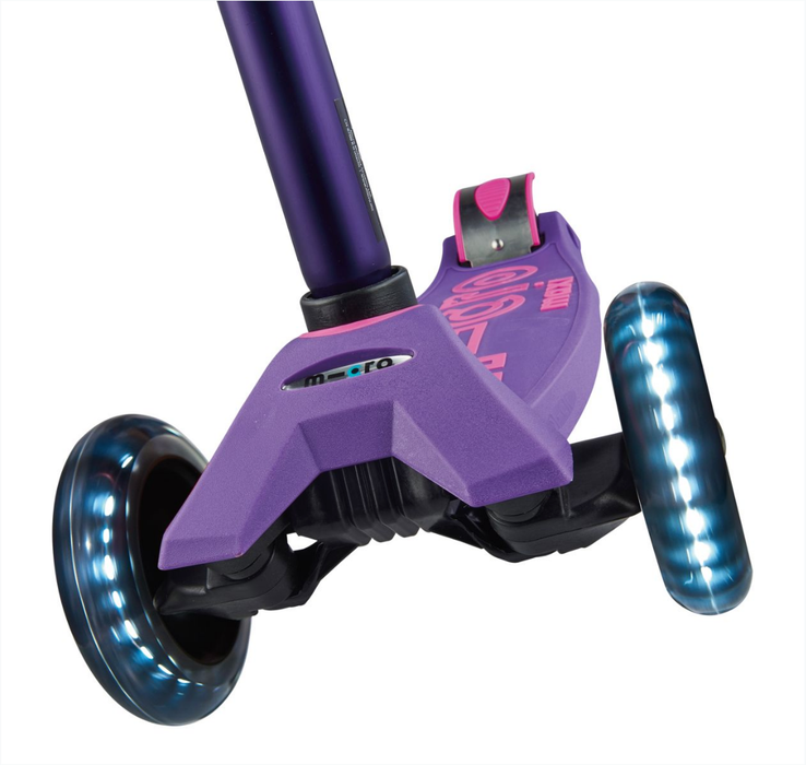 Micro Kickboard Maxi Deluxe LED Scooter