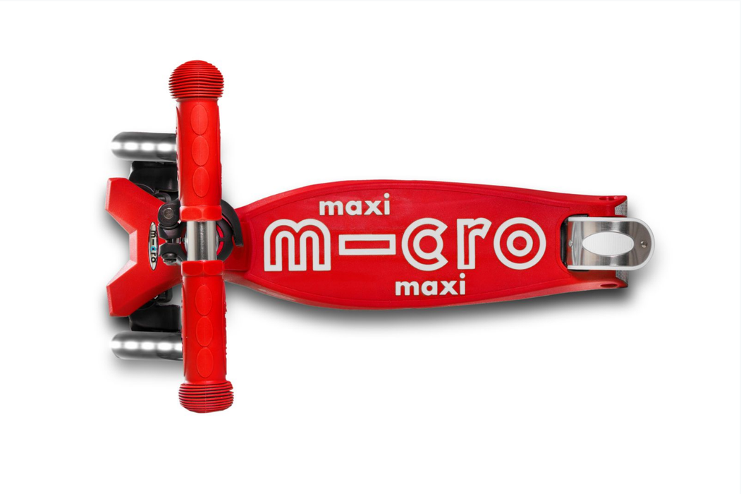 Micro Kickboard Maxi Deluxe LED Scooter