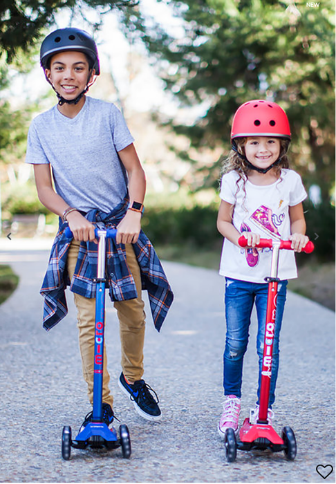 Micro Kickboard Maxi Deluxe LED Scooter