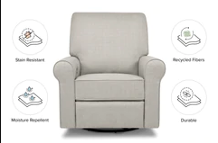 Monogram by Namesake Monroe Power Recliner and Swivel Glider