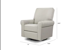 Monogram by Namesake Monroe Power Recliner and Swivel Glider