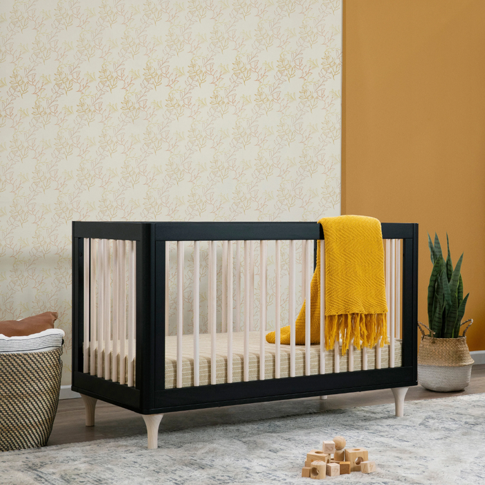 Babyletto Lolly 3-in-1 Convertible Crib with Toddler Bed Conversion Kit