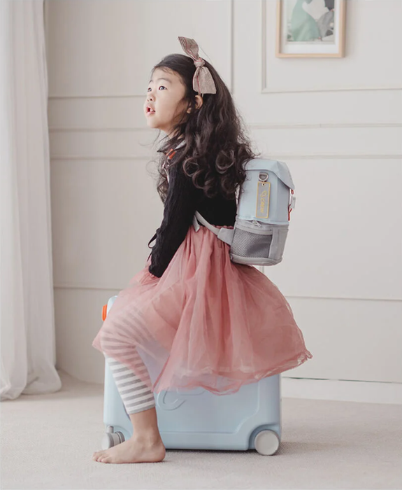 jetkids stokke backpack JetKids by Stokke Travel Bundle: BedBox + Crew BackPack Pink