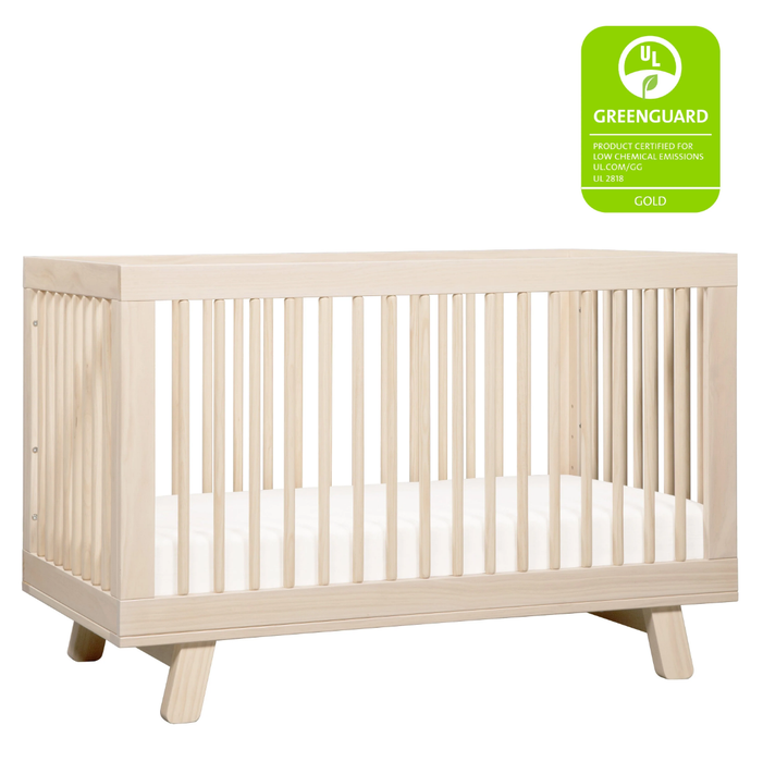 Babyletto Hudson 3-in-1 Convertible Crib with Toddler Bed Conversion Kit