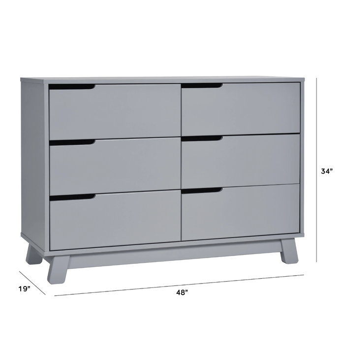 Babyletto Hudson 6-Drawer Assembled Double Dresser