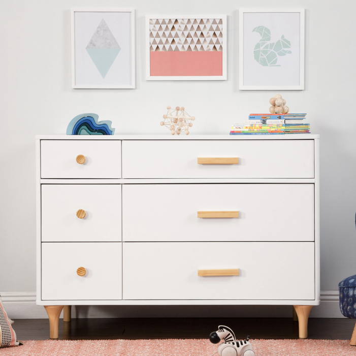 Babyletto Lolly 6-Drawer Assembled Double Dresser